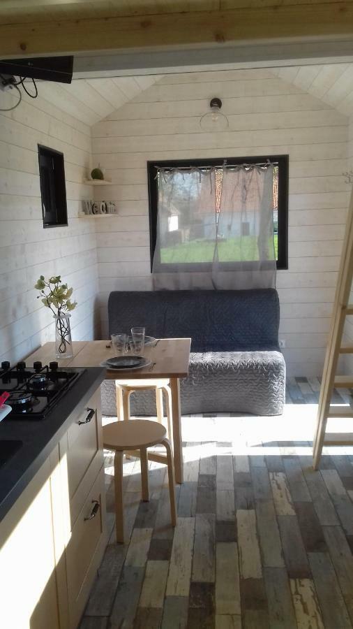 Вилла La Tiny House De L'Aa Bourthes Экстерьер фото